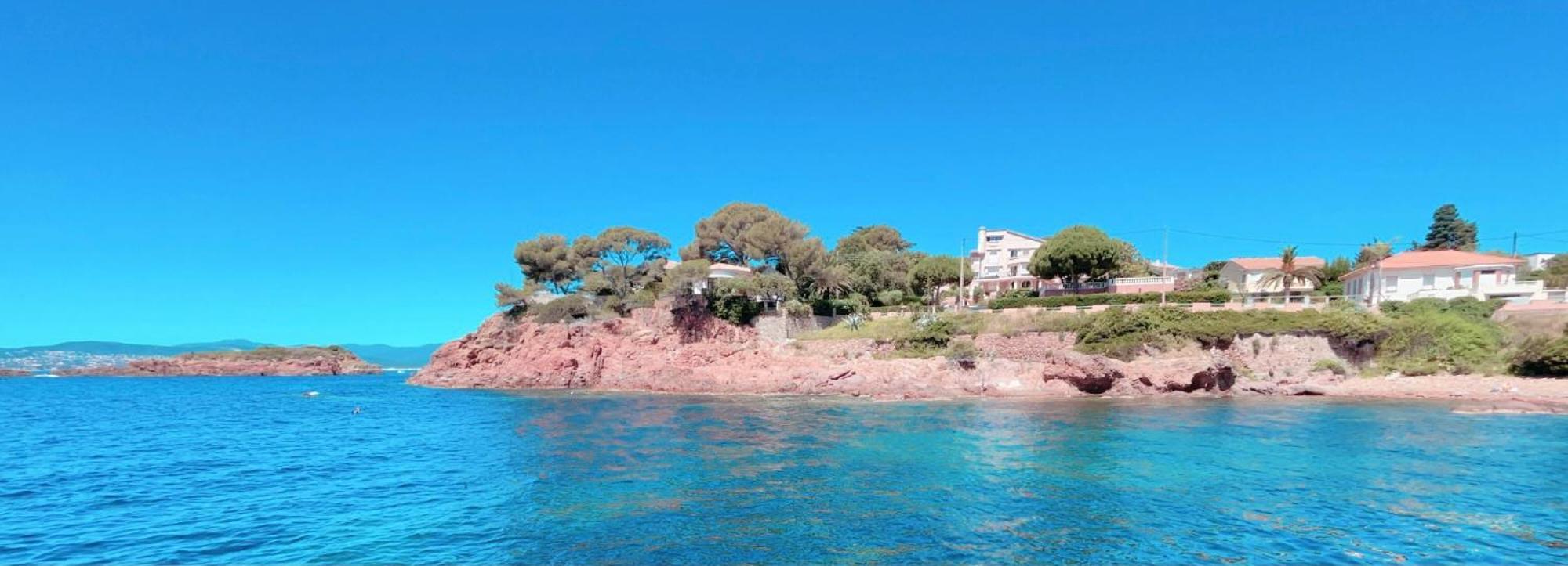 Charming French Riviera Villa // Pool, Seaview, Ac, 9Pax // Saint-Raphaël Eksteriør billede
