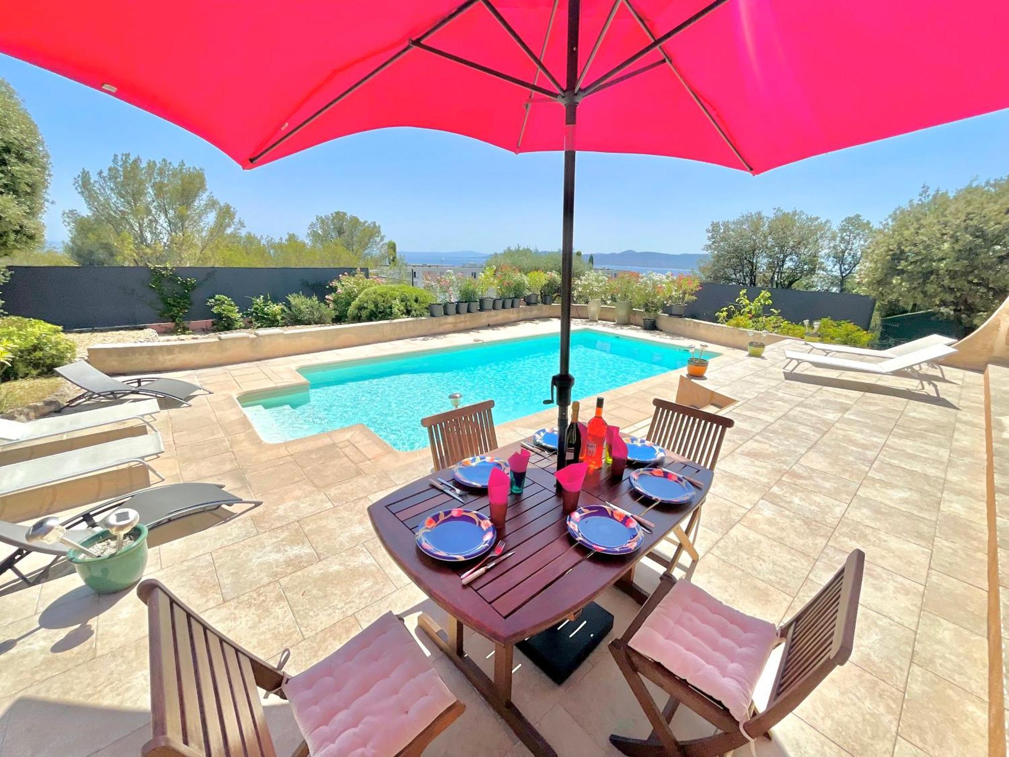 Charming French Riviera Villa // Pool, Seaview, Ac, 9Pax // Saint-Raphaël Eksteriør billede